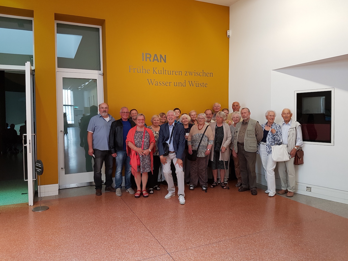 In der Iran-Ausstellung der Bundeskunsthalle in Bonn am 16.08.2017